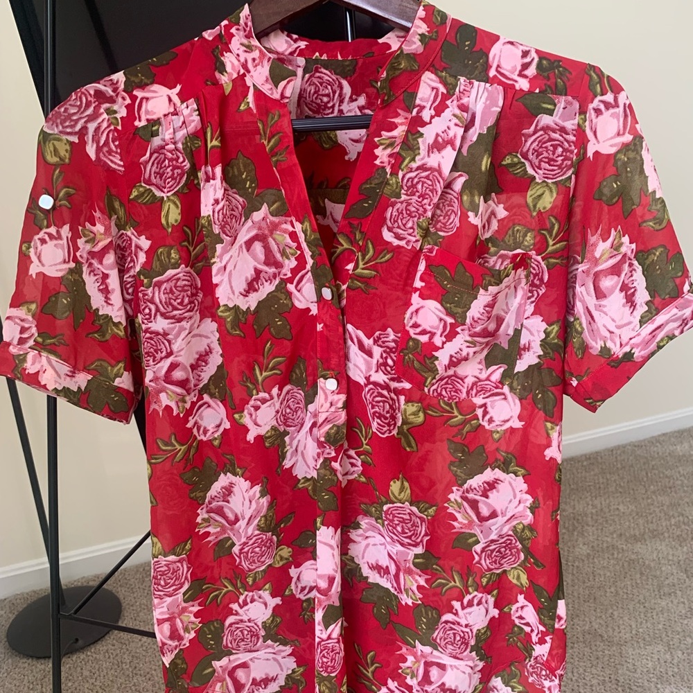 Custom made( copied from a top bought from Nordstrom) fits like small